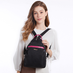 小款防水牛津布双肩包女2021新款时尚韩版轻便尼龙小号旅游背包