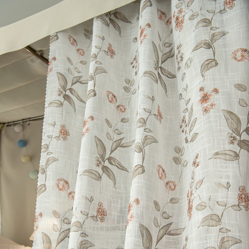 CE2Q寝优棉公i主风大学生床帘遮光防尘宿舍上铺下铺纱帘寝室少女