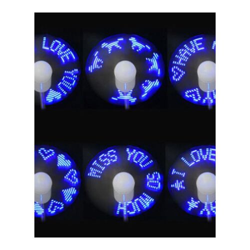 Gadgets Imitation-Clock Usb-Fan Led-Light Laptop Flexible Cr