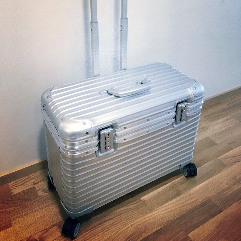 铝框17寸小型机长登机箱男21寸密码行李箱万向轮旅行摄影拉杆箱女