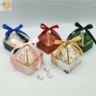 速发Gift Box Wedding Supplies Party Candy Box Baby Shower Pa