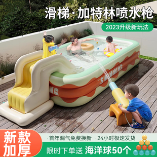 充气游泳池儿童家用大型折叠洗澡桶宝H宝婴儿小孩户外院子家庭水
