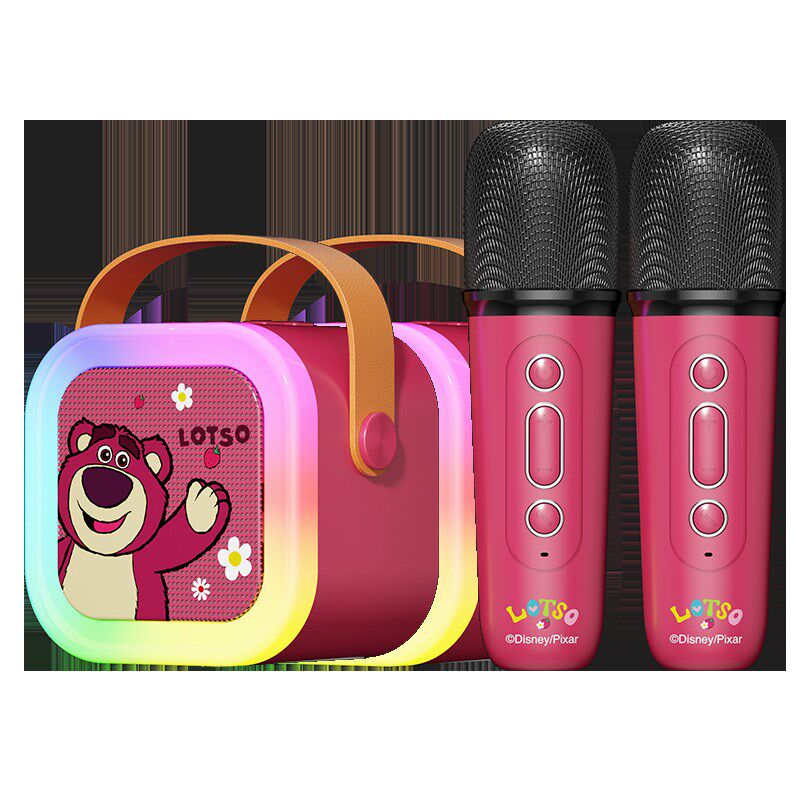 无线蓝牙音响迷你手持麦克风唱歌点歌一体机儿L童家庭KTV 音响套