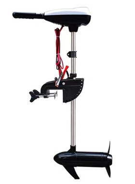 速弈12v36磅充气船用推进器无刷电动船外机橡皮艇马达螺旋挂桨机