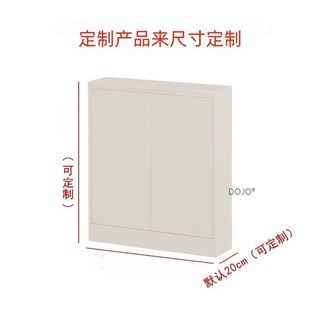 卫生间半墙隔断柜子 搭配半墙隔断屏风使用 生态实木颗粒板