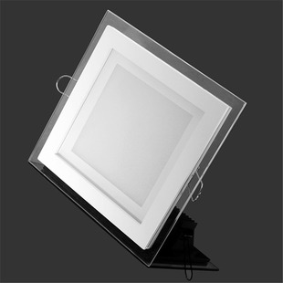 12W LED Cover Panel Glass Square Downlight 24W 推荐 18W