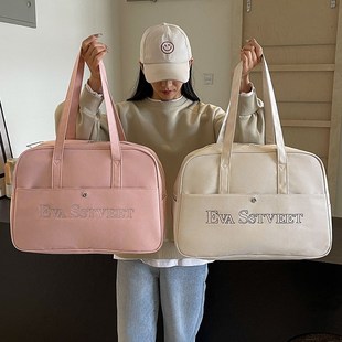 短途旅行包包女大容量轻便时尚健身包防水行李袋旅游包外出手提包