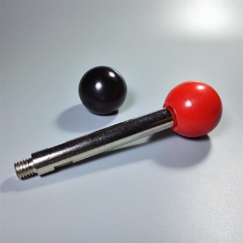 HAC06/07-M6/8/10/12-L63/80/100/125/160/200-E/F固定型球头手柄