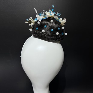 新款傣族独舞表演头饰滇南映少发饰古典舞少数民族舞台头饰一套