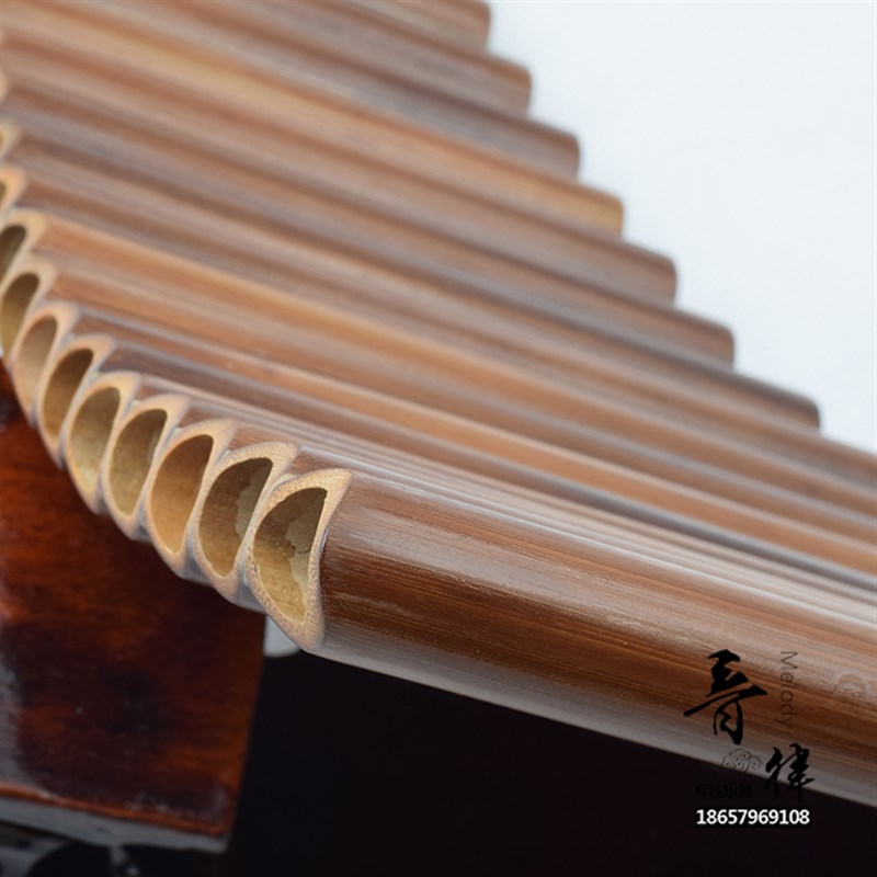 22管排箫 苦竹排笛 民族乐器吹奏排萧 成人自学初学演奏专业