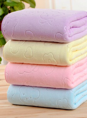 Bath-Towel Washcloth Soft 70x140cm Absorbent Microfiber Quic