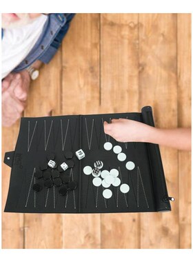 Leather Chessboard Backgammon P International Chess Set Boar