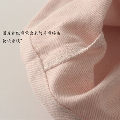 日系情侣男女磨毛绒布棉绒长袖长裤睡衣家居服套装秋冬保暖