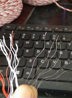 500m Roll Electric Fence Rope Red White Polywire with Steel