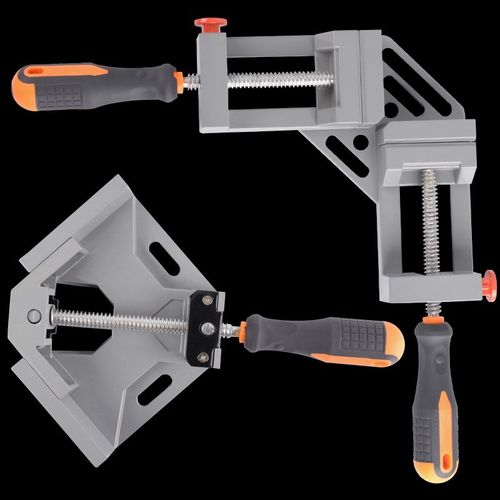 木工直角夹具90度相框鱼缸拼角固定夹工具拼板夹单双手柄直角夹具