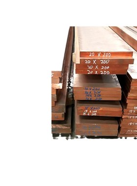 导电率0.017接地铜排厂T2家无氧定尺4*40紫铜方排紫铜汇流排