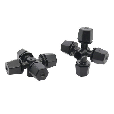 速发Garden Cross Atomized Nozzle 6  mm Interface Water Fog