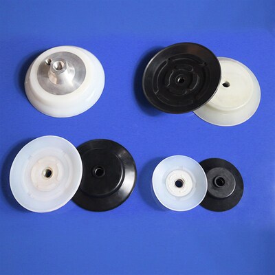 机械手吸盘真空气动元件平行硅胶吸嘴配件真空吸盘白色黑色papf