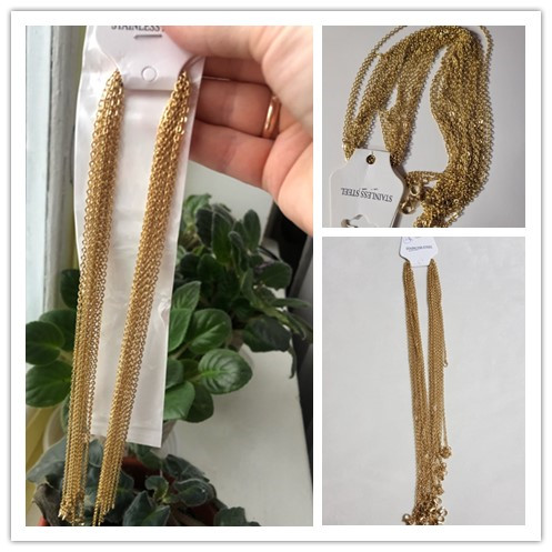 速发LUXISSKIDS 10pcs/lot Bulk Wholesale DIY Rolo Chains Neck