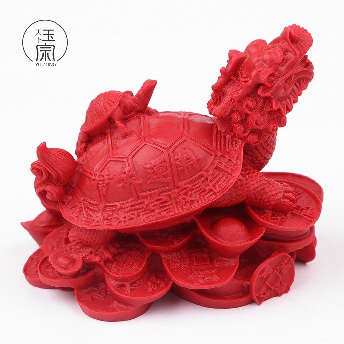 天然红朱砂母子龙龟家居把玩摆件本命年车载龙头龟摆Y饰品金鳌摆,饰品/流行首饰/时尚饰品新,奇石,淘宝优惠券,粉丝福利购,淘宝优惠卷