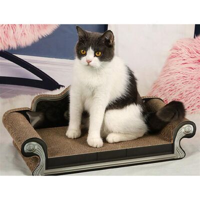 速发Cat Cardboard Corrugated Scratcher Scratching Pad Scratc