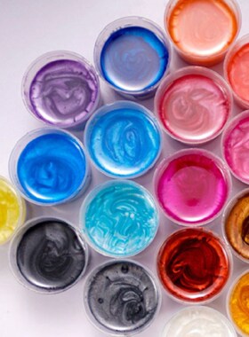 1 Set Pearlescent Mica Powder Epoxy Resin Dye Pearl Pigt DIY