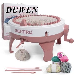 编织机手摇织毛衣帽子围巾神器毛线自动手工儿童家用织布机女玩具