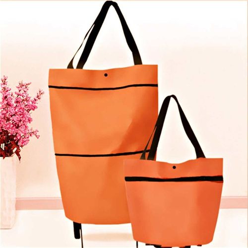 Portable Shopping Trolley Bag Shopping Foldable Cart Folding