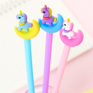Korean Pens Unicorn Gel Flamingo Cactus Kawaii Cute Funny