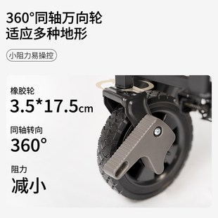 手拉车折h叠搬运家用神器买菜购物拉货手推车便携行李小拉 开学季