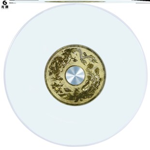 园桌包厢托盘f圆台12人卓桌子上的回转大圆桌玻璃转盘钢化板带底