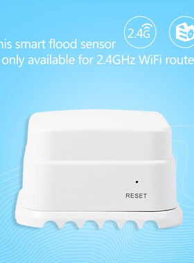 WiFi Smart Flood Sensor Water Leakage Detector Flood Overflo
