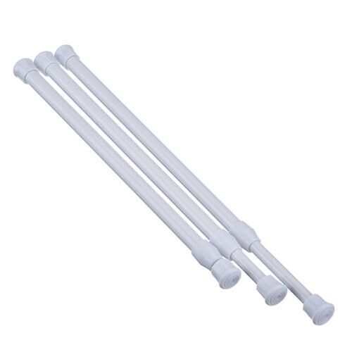 Extendable Curtain-Rail-Pole-Rod Tension Telescopic Bathroom