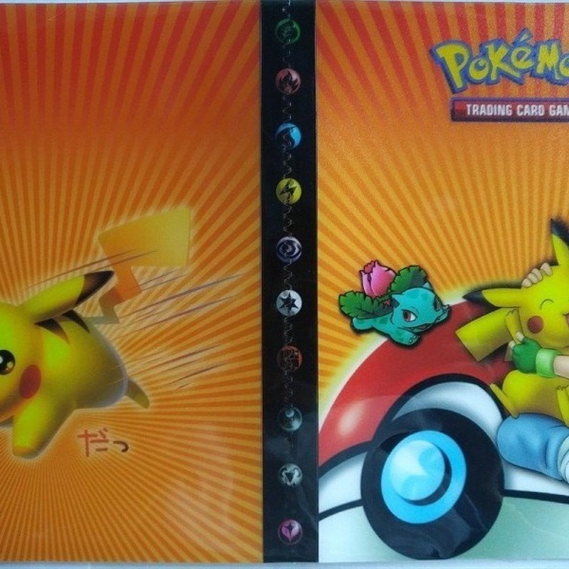 Pokemon Card Holder Book Album Playing Gx Pokemon Cards Box