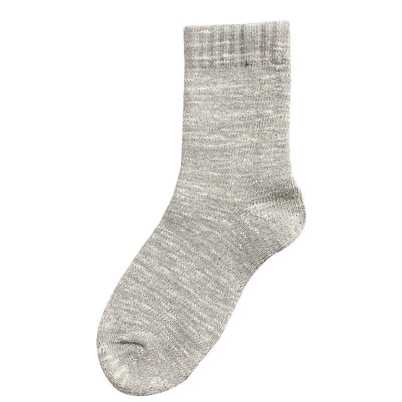 秋冬款男袜子加厚防臭纯棉袜长袜中筒冬季毛线袜潮冬天保暖毛巾袜