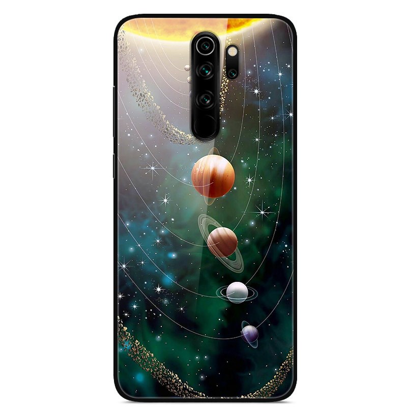 Redmi Note 8 Pro Case Glass Hard Back Cover Xiaomi Redmi No