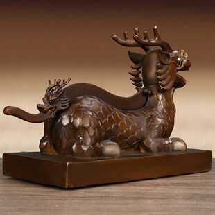 黄铜龙头铡刀中式摆件包青天行刑龙头铡影视剧道具客厅办公室装饰