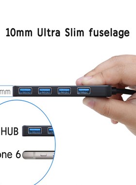 Usb-Hub Computer-Accessories Usb Splitter Hab Multi 4-Ports