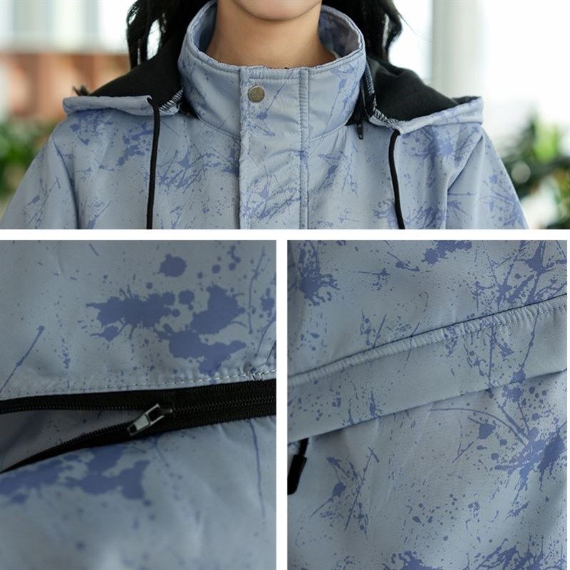 冬季新款加绒加厚罩衣大人防水污家务厨房围裙男女工作服长袖大褂,家庭/个人清洁工具,围裙,淘宝优惠券,粉丝福利购,淘宝优惠卷