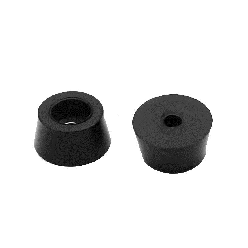 *8PcsBlack Rubber Feet Chair Floor Protector Non-slip  Feet