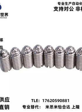 PBSH-4/PBSHS-6球头柱塞一字槽C-BPES/C-BPEU3/4/5/6/8/10/12/16