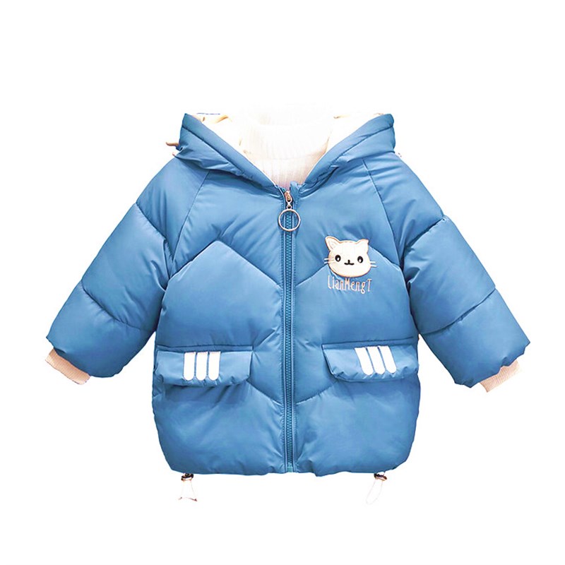 1男童2卡通棉服冬装外套2023新款3-4岁5儿童羽绒棉衣宝宝冬季加厚