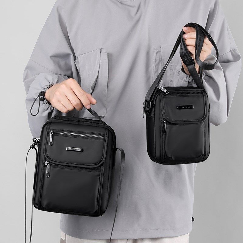 2024新款单肩包男士大容量休闲斜挎包牛津帆布商务挎包潮流小背包,箱包皮具/热销女包/男包,男士包袋,淘宝优惠券,粉丝福利购,淘宝优惠卷