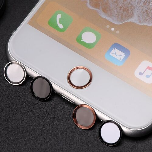 Hot Aluminum Touch ID Home Button Sticker For iPhone 8 7 7