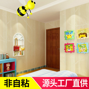 9900X抽象大树枝无纺布墙纸树枝白桦树K林客厅电视背景墙餐厅壁纸