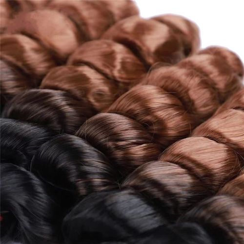 Curly Hair Extensions Bulk Crochet Latch Hook Braiding12inch