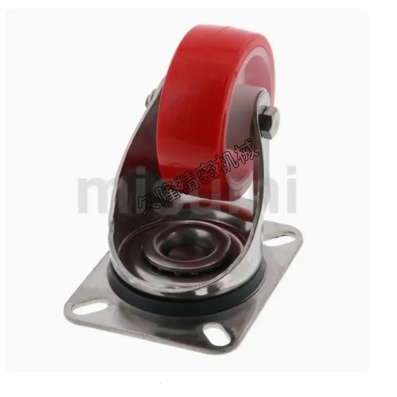 C-CSDJ CSDK CSDJ80 100中载型工业脚轮替米思米万向型聚氨酯