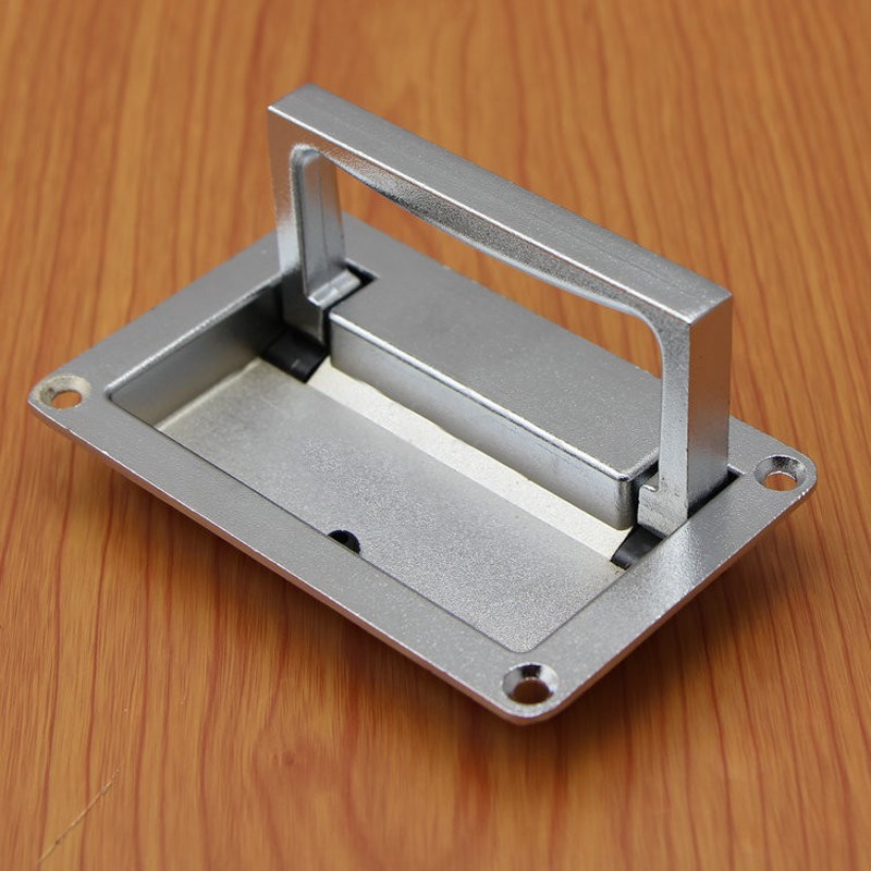 1pc 9.5cm x 6cm/11.1cm x6.9cm Metal Rectangle Shaped Recesse