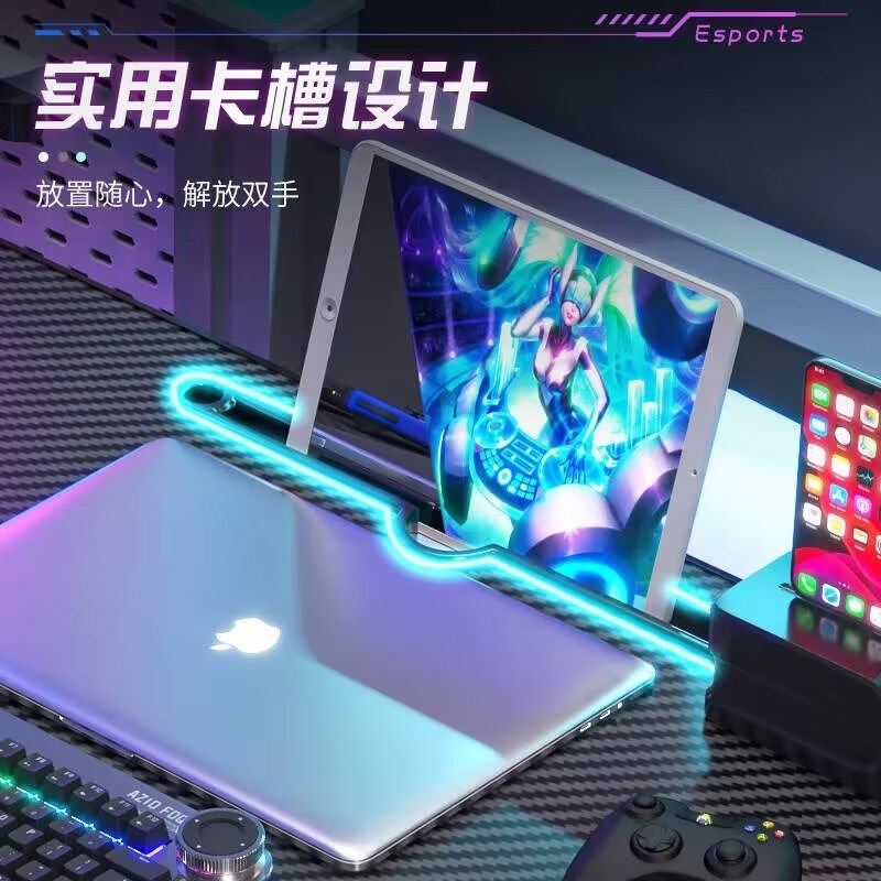 床上电脑桌可折叠小桌子学生宿舍写作业电竞桌床头上下铺笔记本电