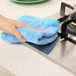 擦手巾棉毛巾吸水厨房干搽手巾手帕插手吸水抹手巾抺摖手 极速挂式